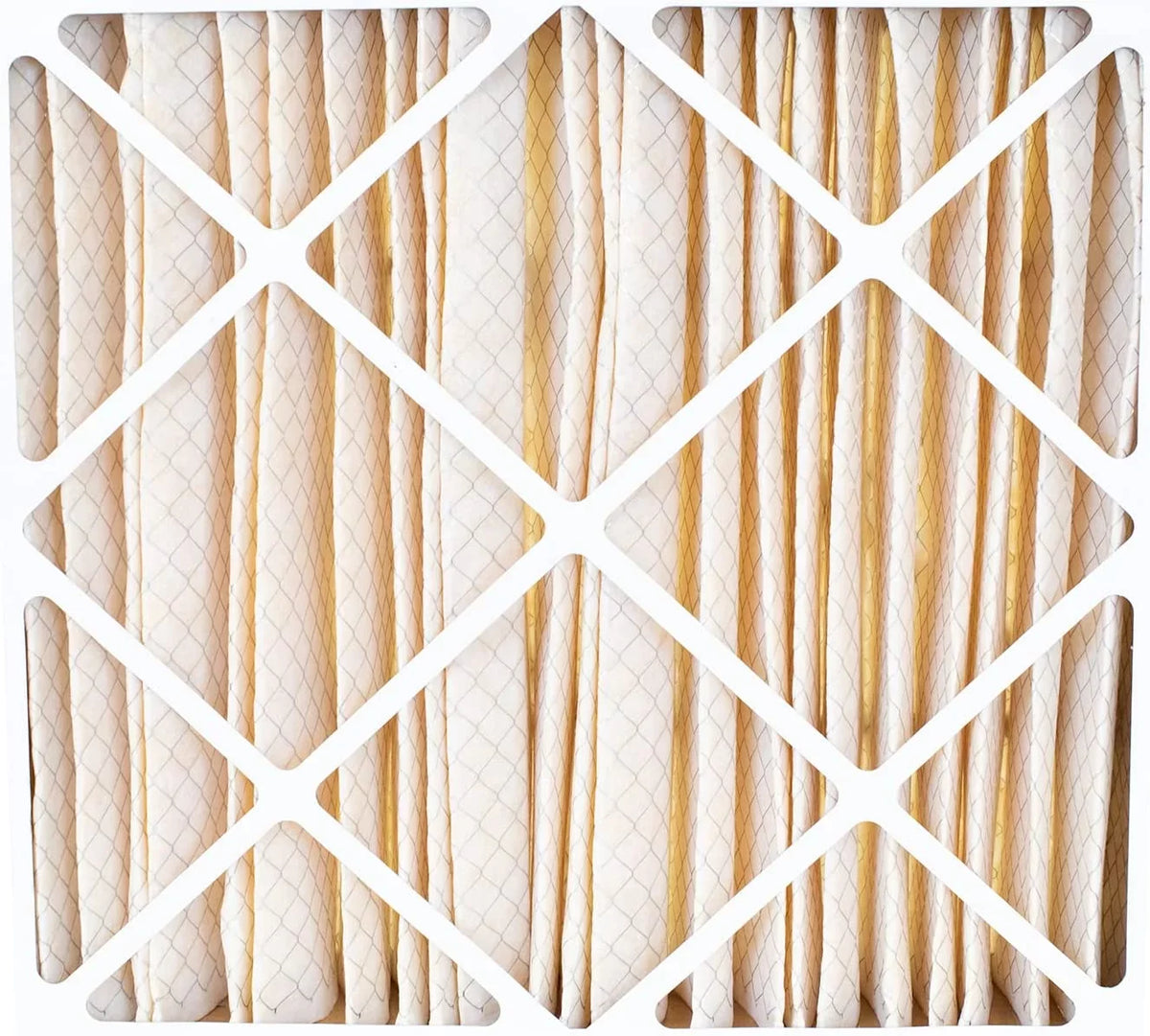 Filterbuy 16x20x5 MERV 11 Pleated HVAC AC Furnace Air Filters for Honeywell FC100A1003 (3-Pack)
