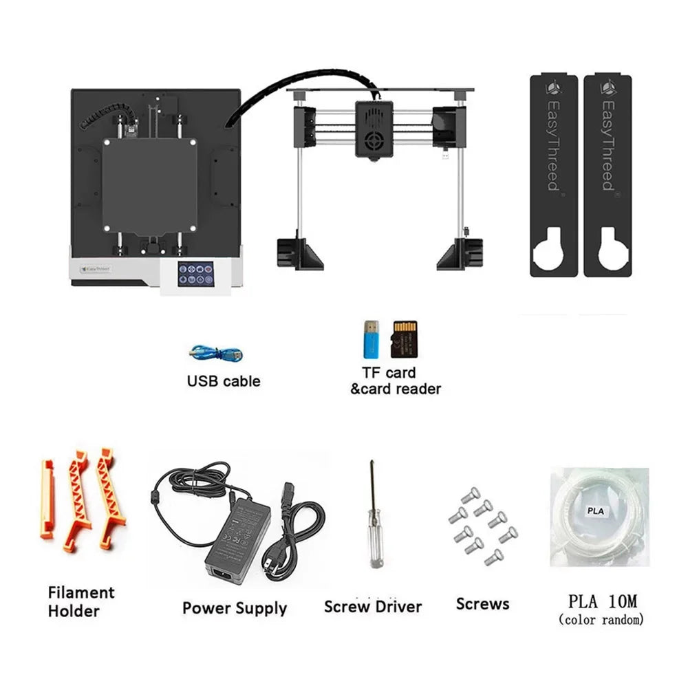 EasyThreed 3D printer,Size Removable With Inch 3d Printer Print Size Removable With With Tf K6 Plus Tf Comes With Removable With With Printer Hine Mewmewcat Mizuh Buzhi