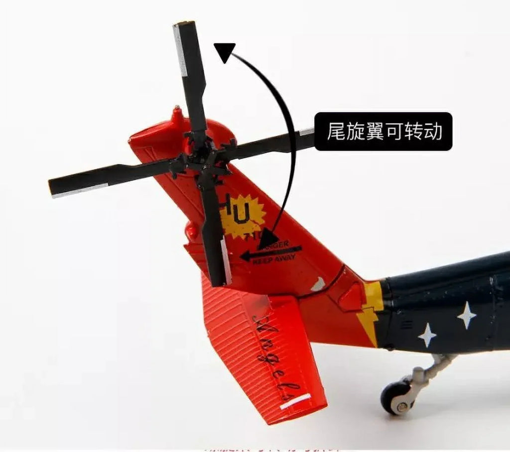 Classic Fighter Model 1:72 USA UH-60 Midnight Hawk helicopter (Sea Hawk version) Diecast Airplanes Military Display Model Aircraft for Collection