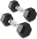 12LB Set Of 2 Hex Dumbbells Rubber Coated Cast Iron Hex Onyx Dumbbell Weights For Exercises Neoprene Dumbbell Hand Weights Anti-Slip Anti-Roll Hex Shape Colorful 12Lbs Pair