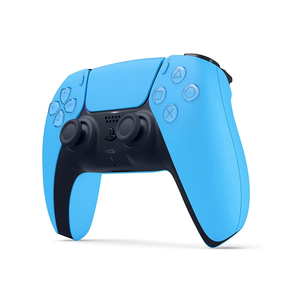 Sony Playstation 5 Disc Version (Sony PS5 Disc) with Extra Starlight Blue Controller and Onyx PULSE 3D Headset Bundle