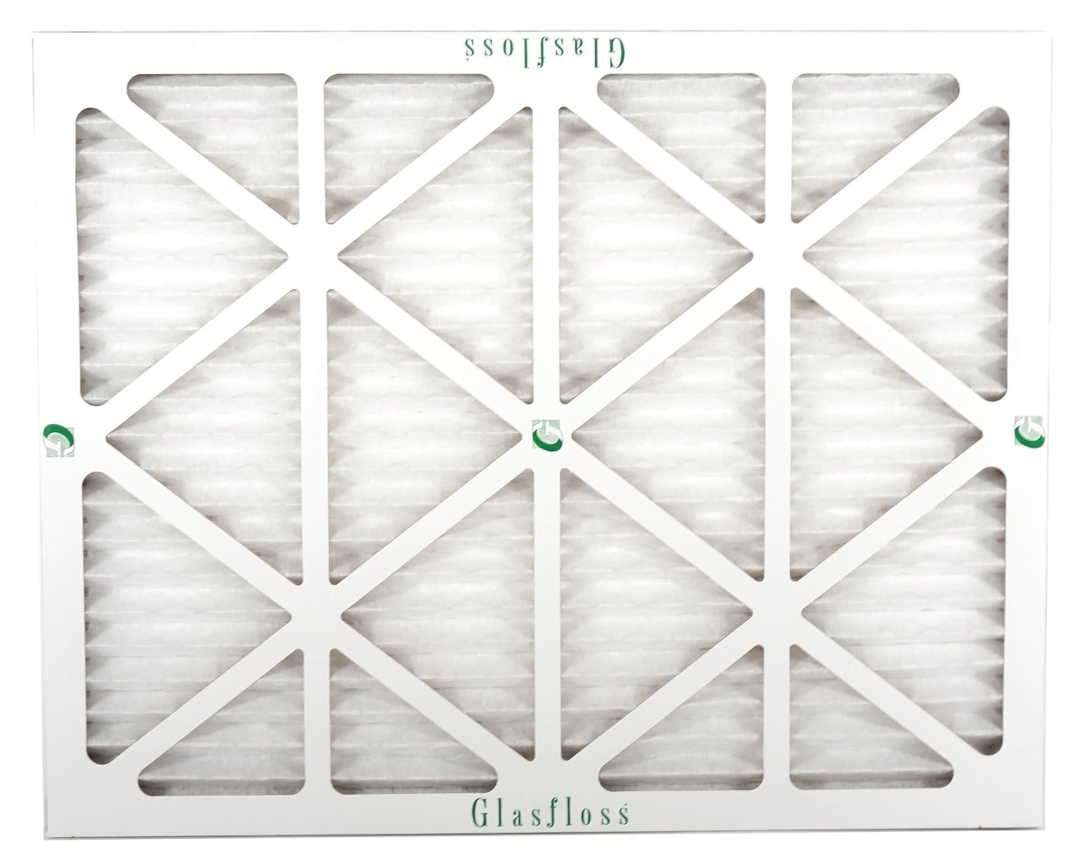 Glasfloss Air Filter 20x22x2 - 2" MERV 10 - (Pack of 4) - Pleated AC or HVAC Air Filter - Furnace Air Filter - Home or Office - Made In The USA.