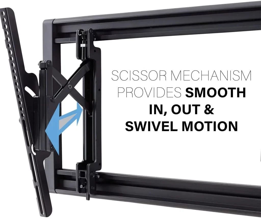 SAMSUNG Inch Class OLED 4K S95B Series - Quantum HDR OLED Self-Illuminating LED Smart TV with a Sanus VLT7-B2 42"- 90" Large Advanced Tilt 4D TV Wall Mount (2022)