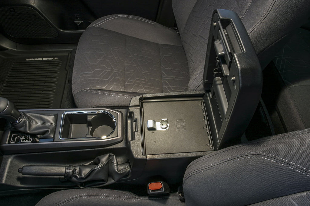 Tuffy Security Products 324-01 Console Safe; Charcoal 2016-Current Toyota Tacoma