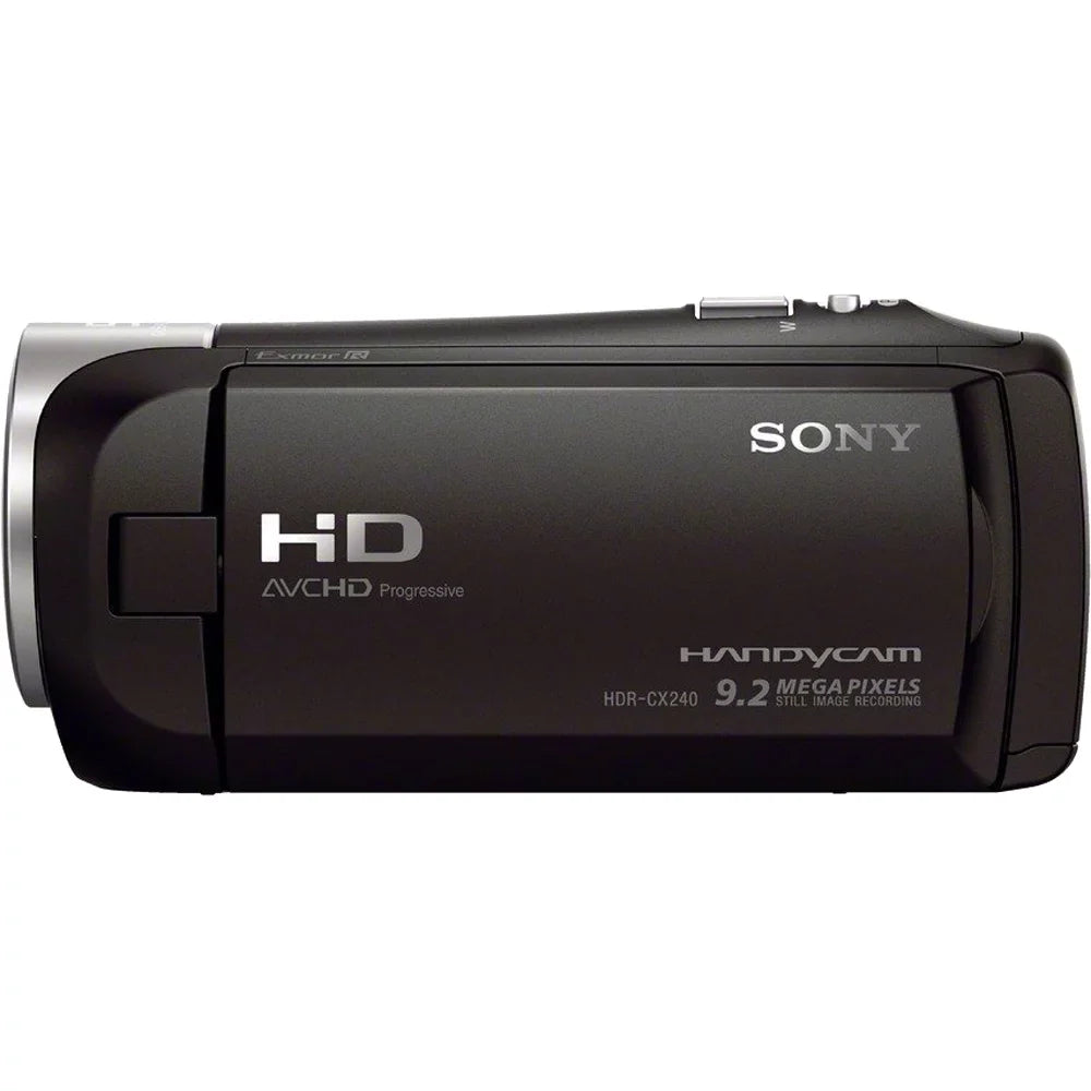Sony HDRCX405 HD Video Recording Handycam Camcorder Bundle with 32GB Micro SD Memory Card Mini Tripod Travel Case Spare Battery Charger HDMI Cable and More