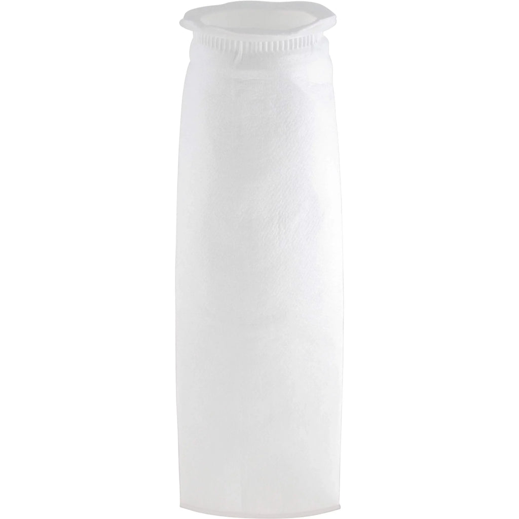 SpiroPure SP-BP-420-100 100 Micron #4 (20”) Glazed Polypropylene Felt Liquid Bag Filter BP-420-100 155394-03 (Case of 40)