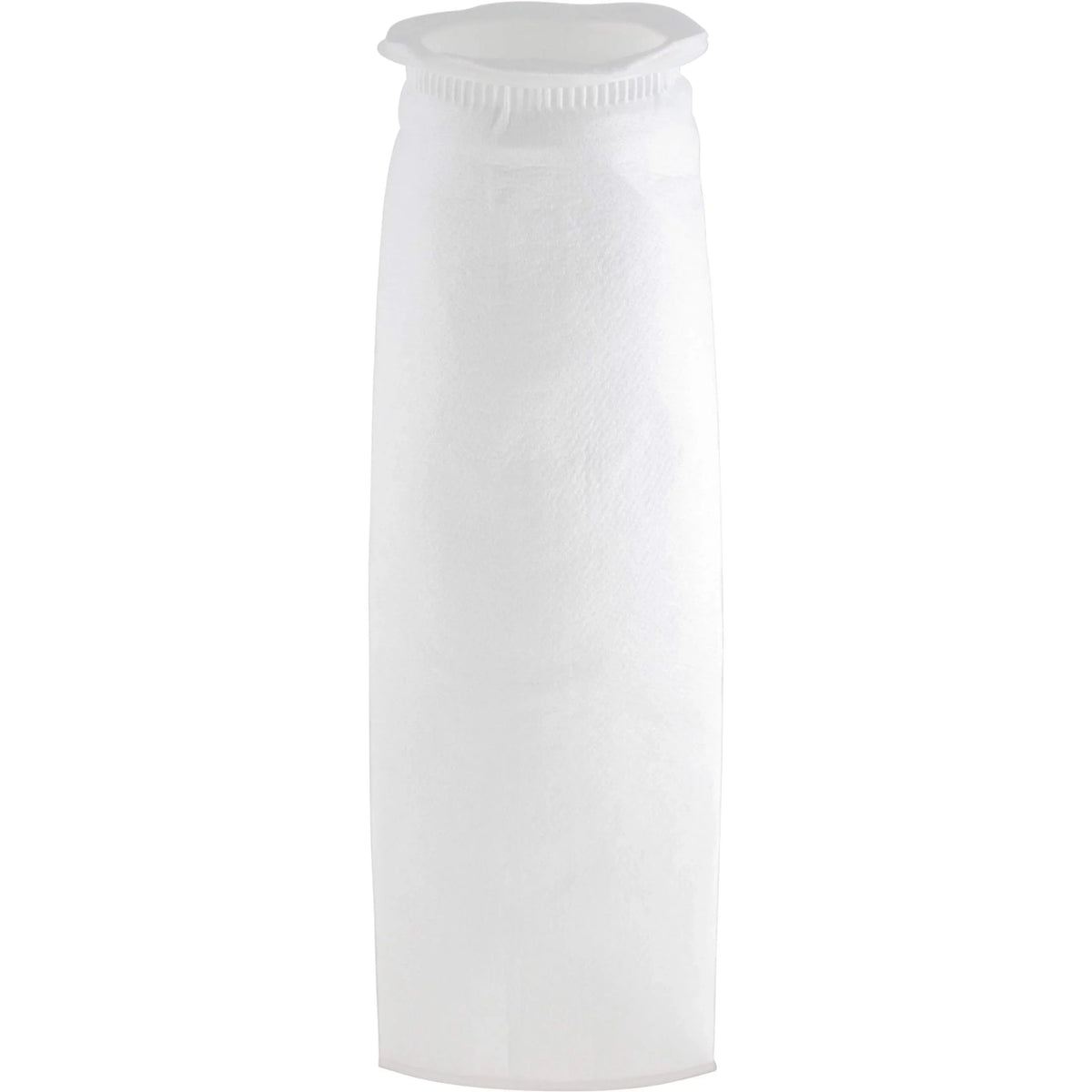 SpiroPure SP-BP-420-100 100 Micron #4 (20”) Glazed Polypropylene Felt Liquid Bag Filter BP-420-100 155394-03 (Case of 40)