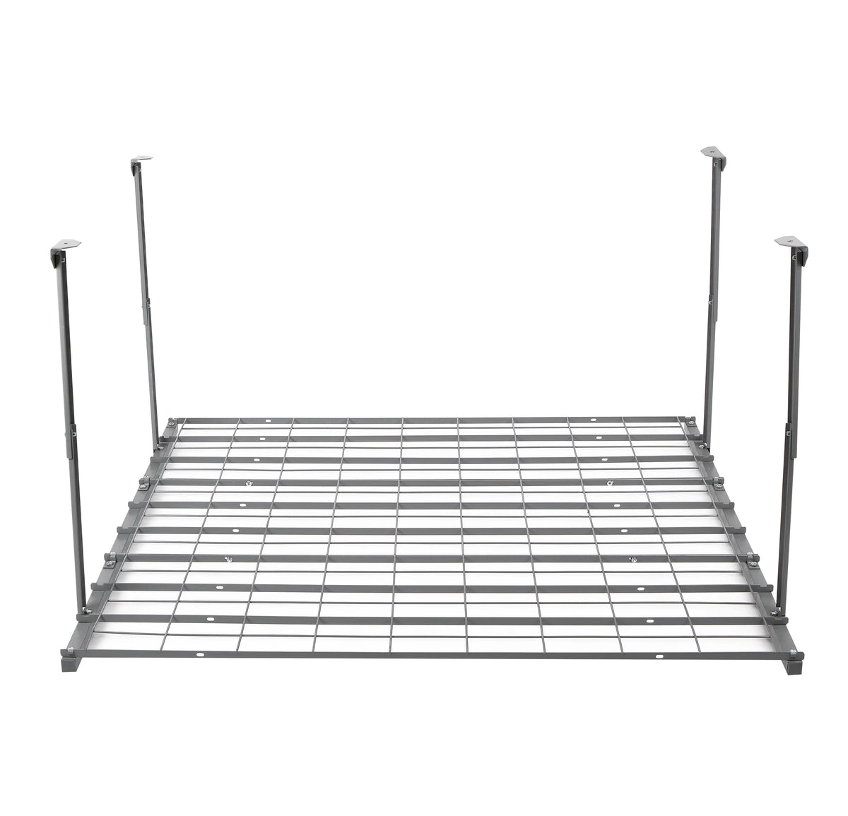 WORKPRO Overhead Garage Ceiling Rack, 48"L x 42"W x 28"H, Silver, 24'
