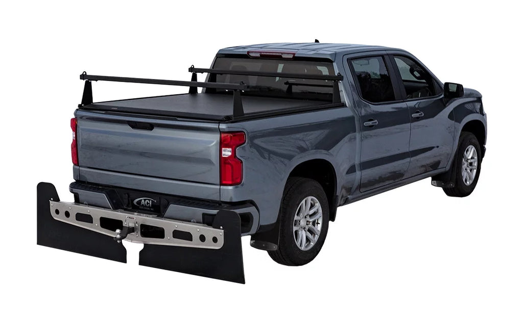 ADARAC 2014-2018 Fits Chevrolet Silverado Fits GMC Sierra 1500 2019 Silverado 1500 LD Sierra 1500 Limited 2015-2019 2500 3500 6' 6" Matte Charcoal Aluminum M-series Truck Bed Racks F4020052