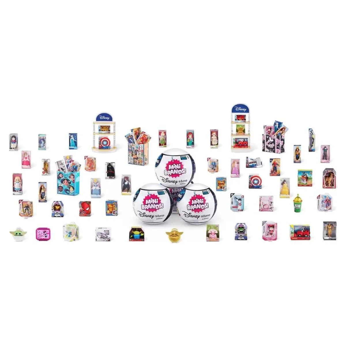 Mini Brands Disney Store 60+ Ultra Rare Golden Minis to Collect, Novelty & Gag Toys