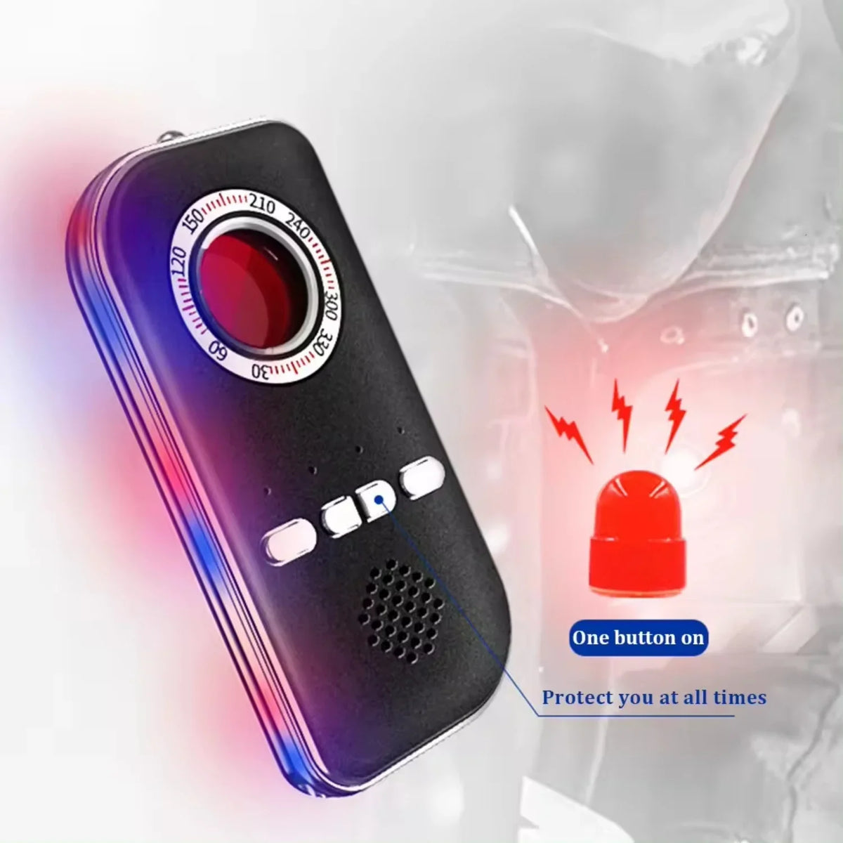 RUseeN K300 Wireless Anti-theft GPS Anti Spy Hidden Camera Phone Signal Detector