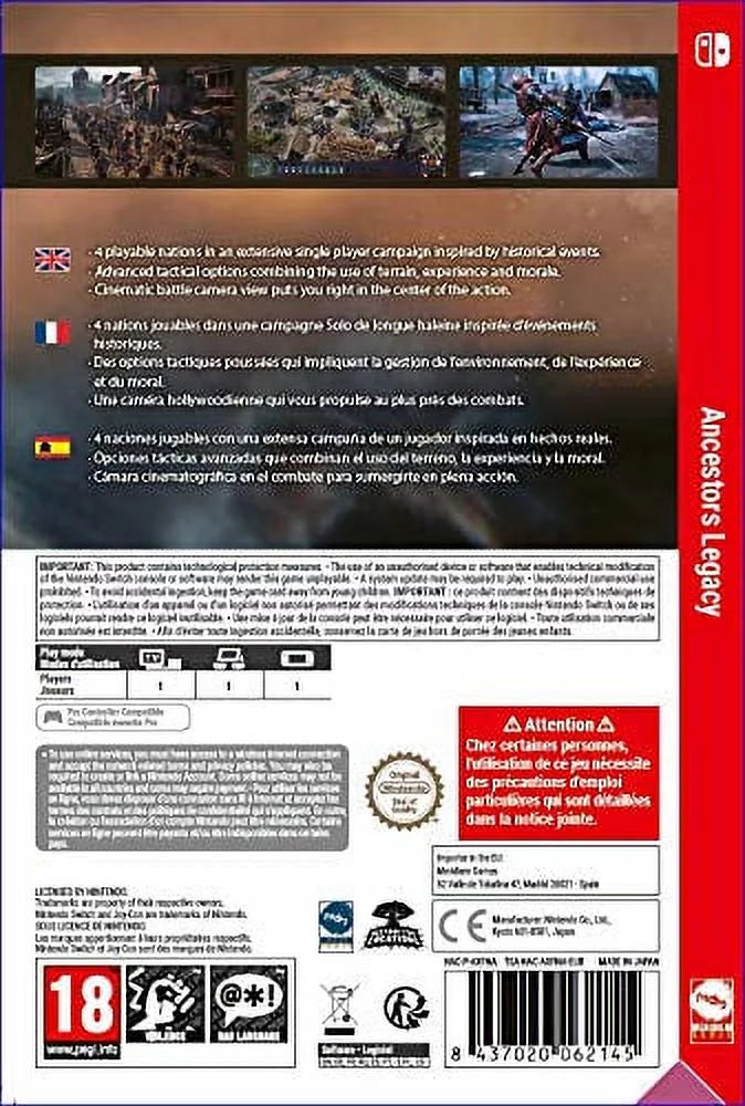 Ancestors Legacy (Nintendo Switch)