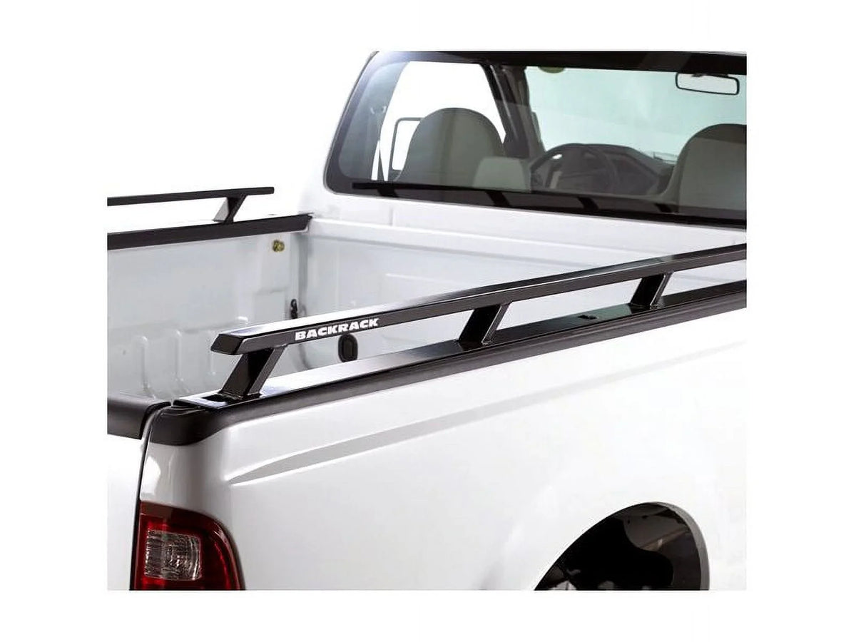 BACKRACK by RealTruck Side Rails to use w/ Standard Bed | Onyx No Drill | 65509 | Compatible with 2017-2020 Ford F-250/F-350 6.5' Bed