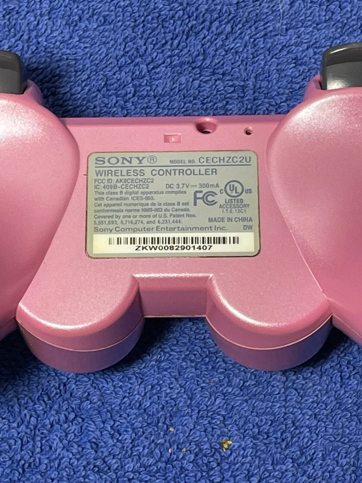 Sony PlayStation 3 Controller Pink OEM Used