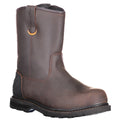 RefrigiWear Men's Barrier Lightweight Insulated Inch Brown Leather Work Boots (Brown, Size 14 US)