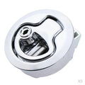 5 Pack Marine Boat 316 Stainless Steel 2 Unit 50mm Flush Mount Pull Handle with Keys,