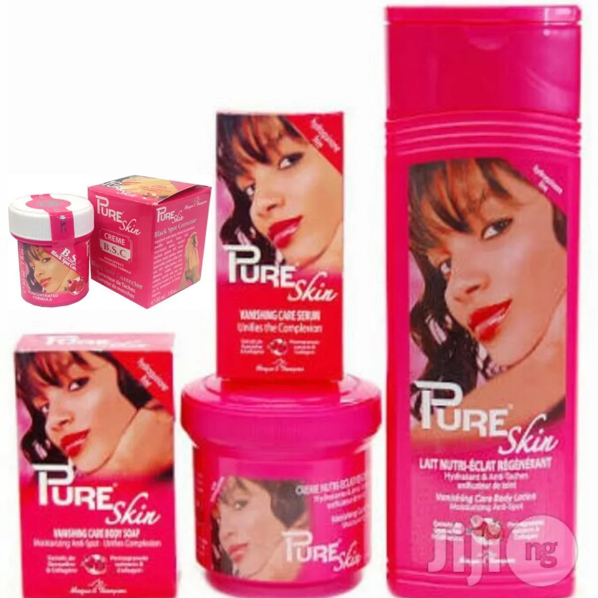 PURE SKIN Lotion, Cream, Soap, Serum, BSC Creme