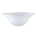 Aspen Creative 23144-11, Frosted Traditional Glass Shade for Medium Base Socket Torchiere Lamp, Swag Lamp and Pendant,13-1/4" Width x 5-1/8" Height.