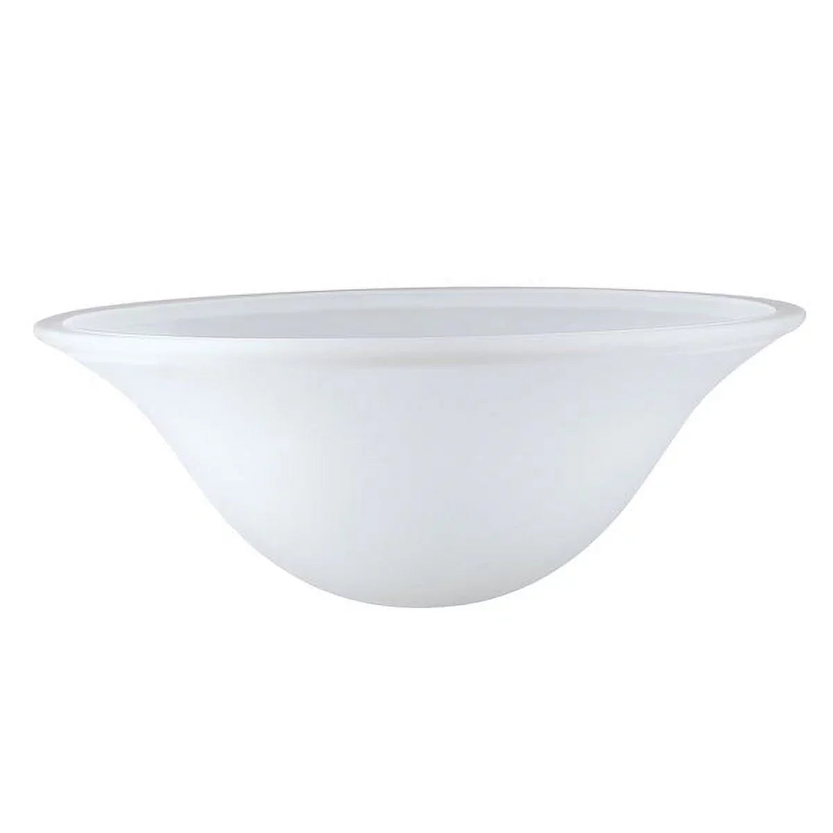 Aspen Creative 23144-11, Frosted Traditional Glass Shade for Medium Base Socket Torchiere Lamp, Swag Lamp and Pendant,13-1/4" Width x 5-1/8" Height.