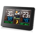 Wireless Weather Station Indoor Outdoor 3-in-1 Weather Thermometer Hygrometer Barometer USB Powered Room Temperature Monitor Battery Operated Humidity Meter Air Pressure Gauge with Sensor Fo