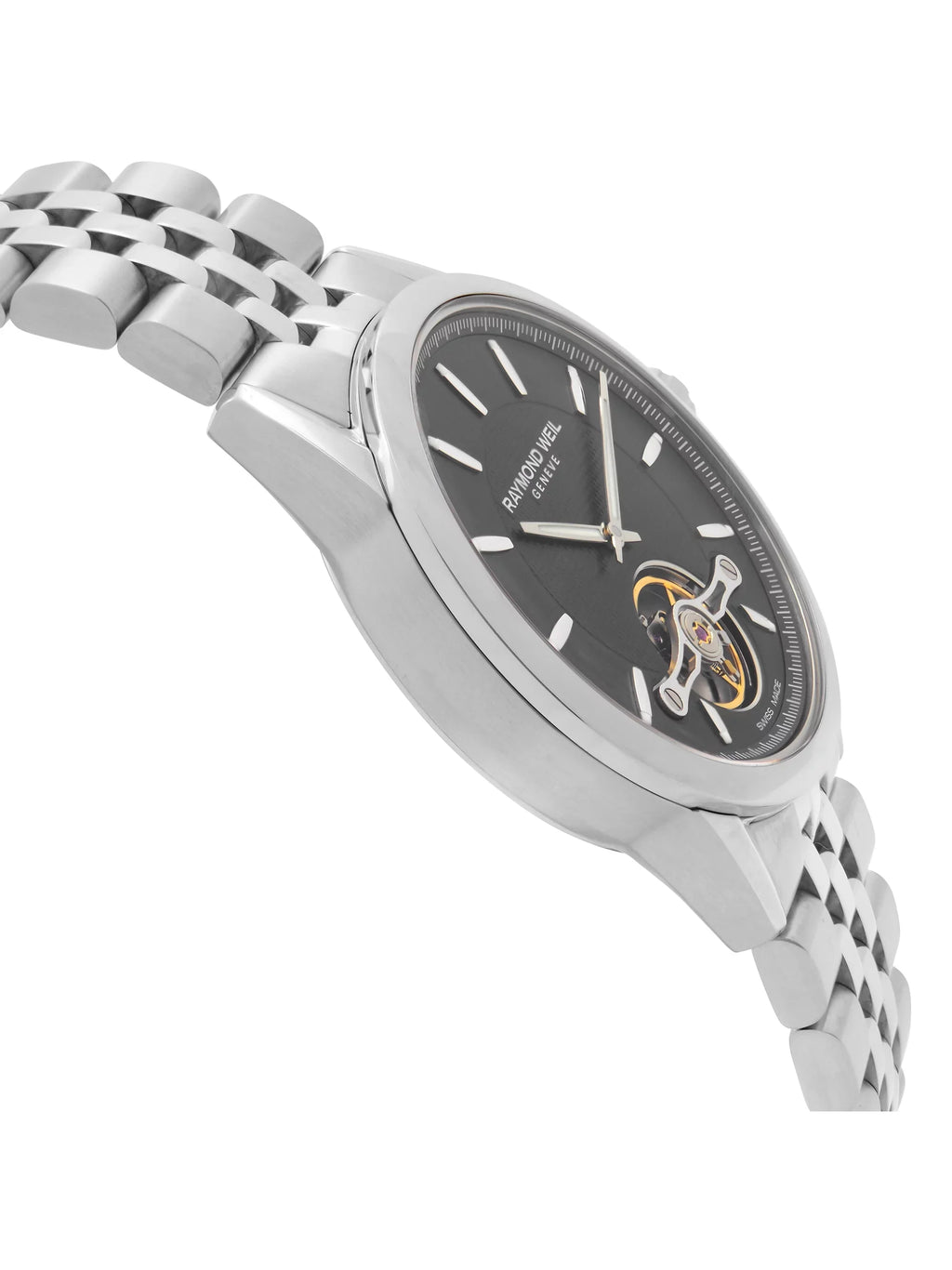 Raymond Weil Freelancer 42mm Steel Midnight Dial Automatic Mens Watch 2780-ST-20001