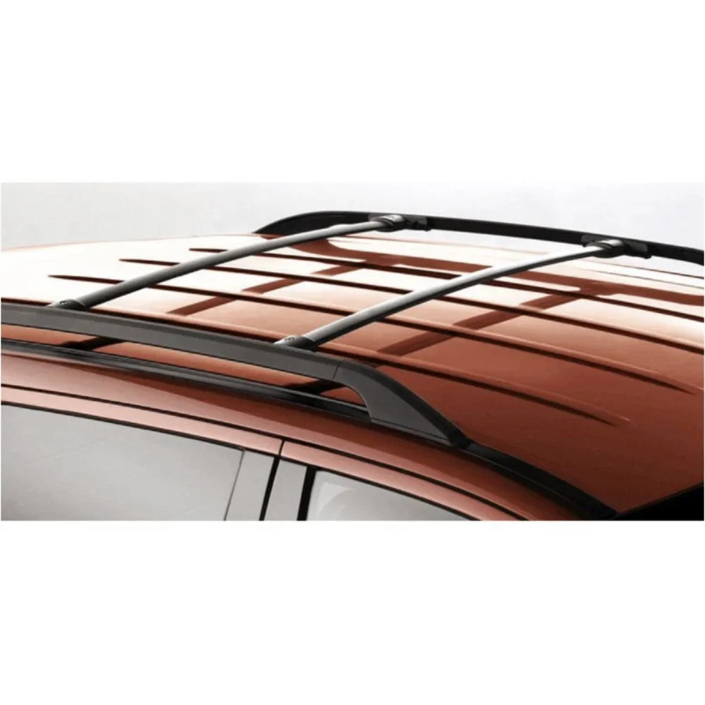 For Ford Explorer Police Interceptor Utility Roof Rack Bar 2Pc Charcoal Aluminum