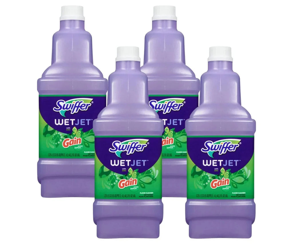 Swiffer WetJet Cleaning - All Purpose Gain System, 1.25L(4/Case)