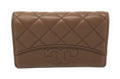 Tory Burch Womens Savannah Chain Flat Wallet (Classic Taupe)