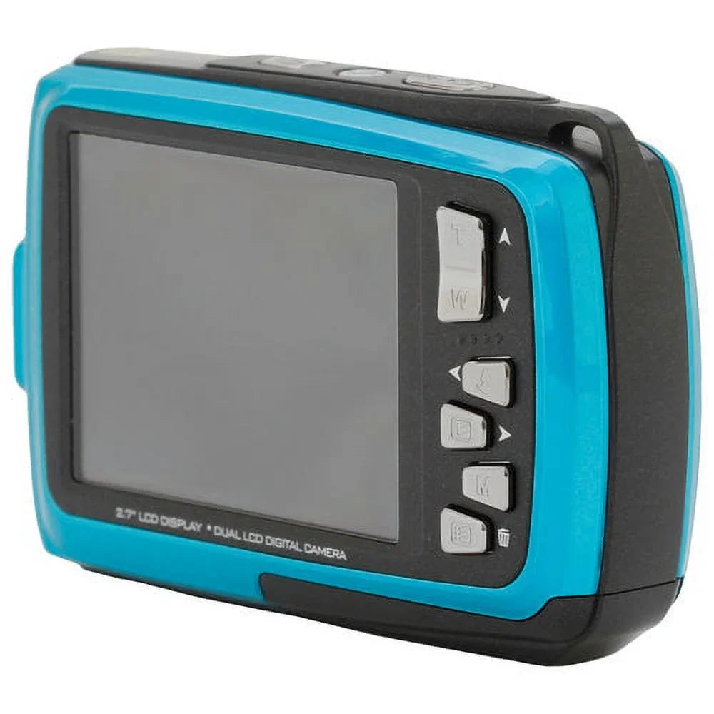 Polaroid IF045-BLUE Dual Screen Water Proof Camera