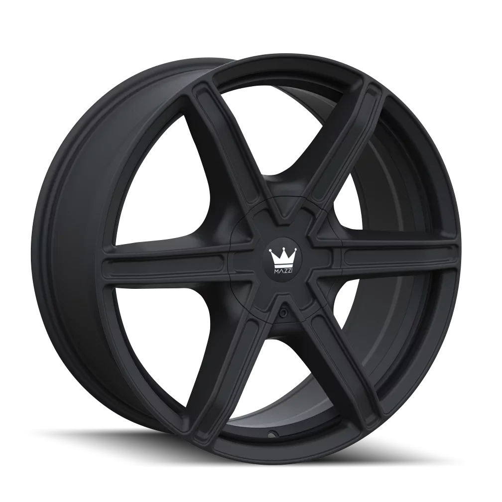 Mazzi Stilts-371 20X8.5 5X108/5X114.3 35Et 72.6Cb Matte Midnight