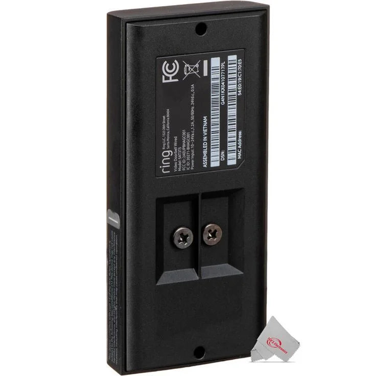 5x 1080p Wired HD Video Doorbell Dark