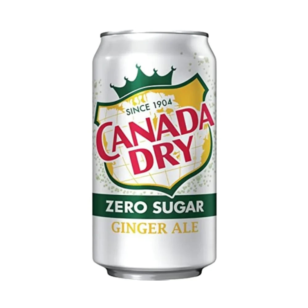 Canada Dry Soft Drink 3 Flavor Variety Pack, Canada Dry Ale, Sprite And Canada Dry Diet 7.5 Fl Oz Mini Cans (Pack Of 18)
