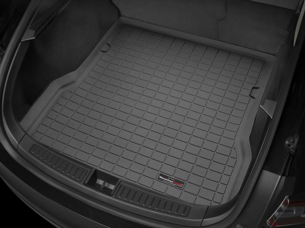 WeatherTech Cargo Trunk Liner with Bumper Protector compatible with 2020-2024 Subaru Outback - Behind 2nd Row Seating With Bumper Protector, Onyx
