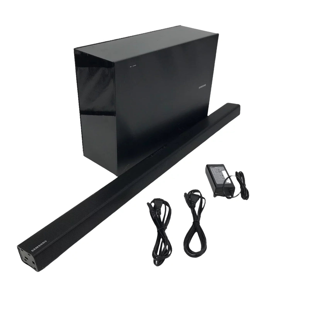 Samsung Soundbar HW-J550 W/Subwoofer PS-WJ550 Home Theater System Charcoal #MP0753 Used