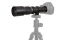 Digitalmate 500mm Super Preset Telephoto Zoom Lens for Nikon D4S, DF, D4, D3, D810, D800, D750, D700, D610, D600, D300, D90, D7200, D7100, D5500, D5300, D5200, D5100, D3300, D3200 Digital SLR Camera