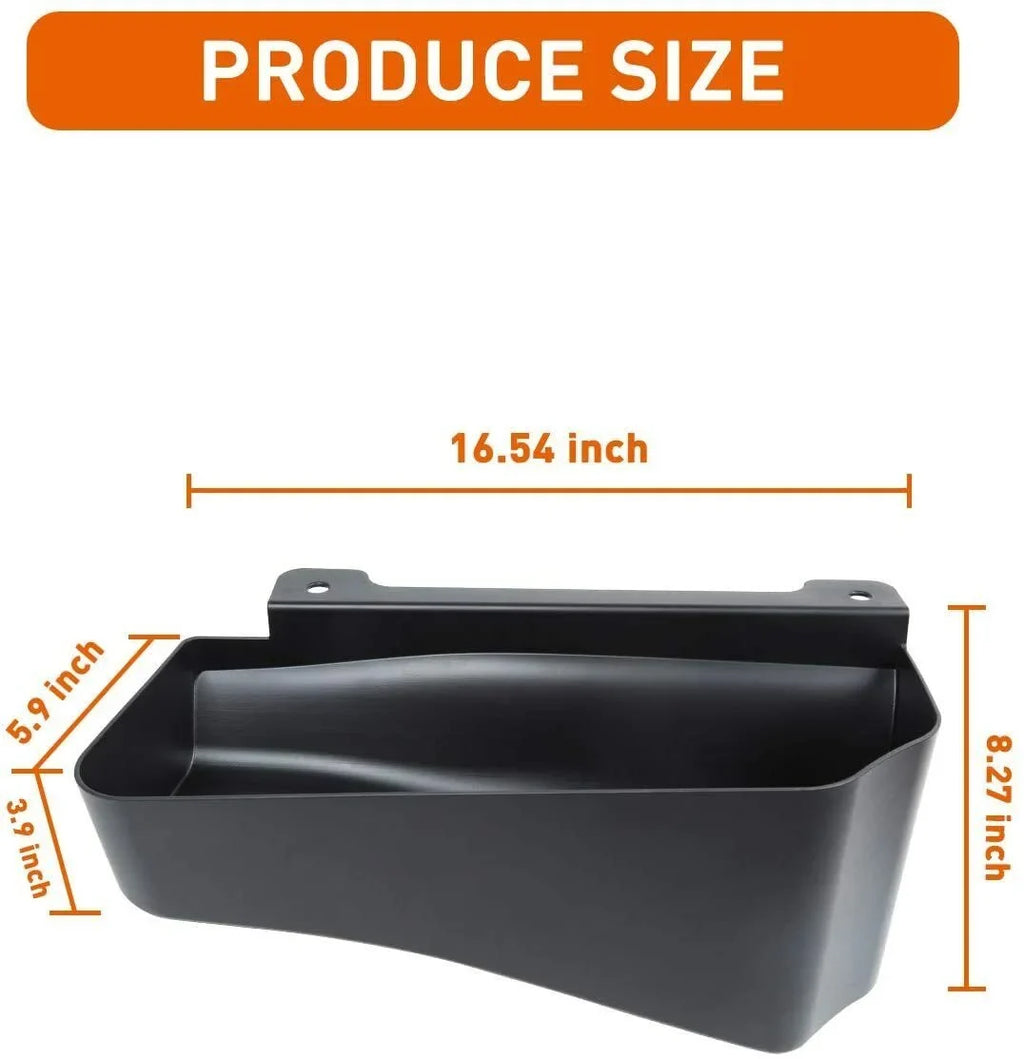 Teledu Wheel Well Storage Box Bin Rear Trunk Organizer Tray