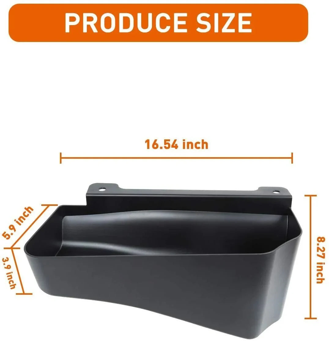 Teledu Wheel Well Storage Box Bin Rear Trunk Organizer Tray