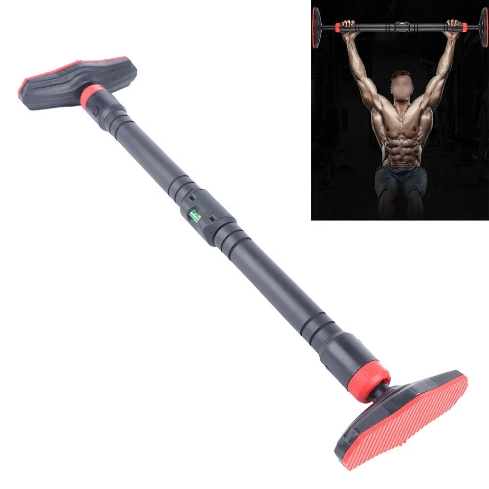 ZhdnBhnos Pull Up Horizontal Bar Heavy Duty Doorway Fitness Bar Home Gym Chin Up Bar Adjustable Inch