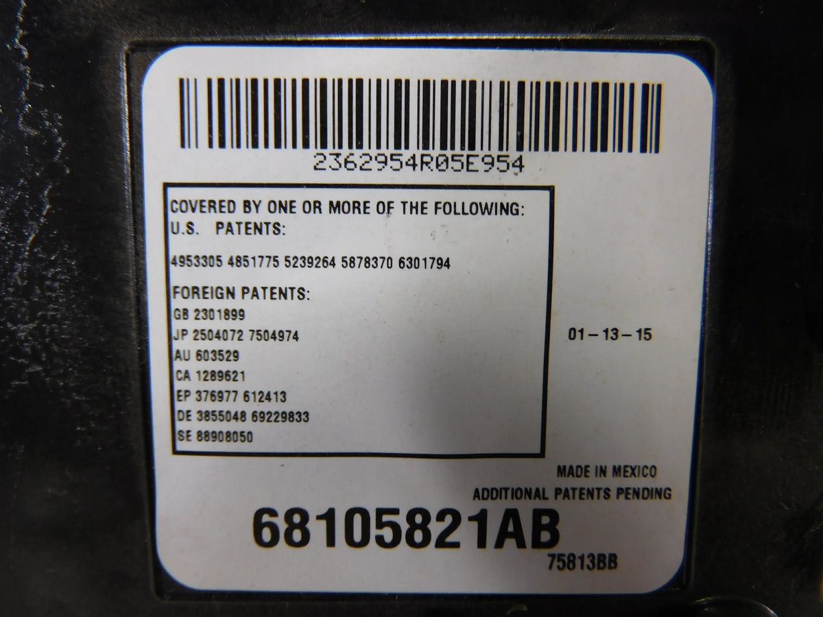 Pre-Owned 13-15 Dodge Ram 1500 Overhead Roof Mounted Console OEM LKQ (Good)