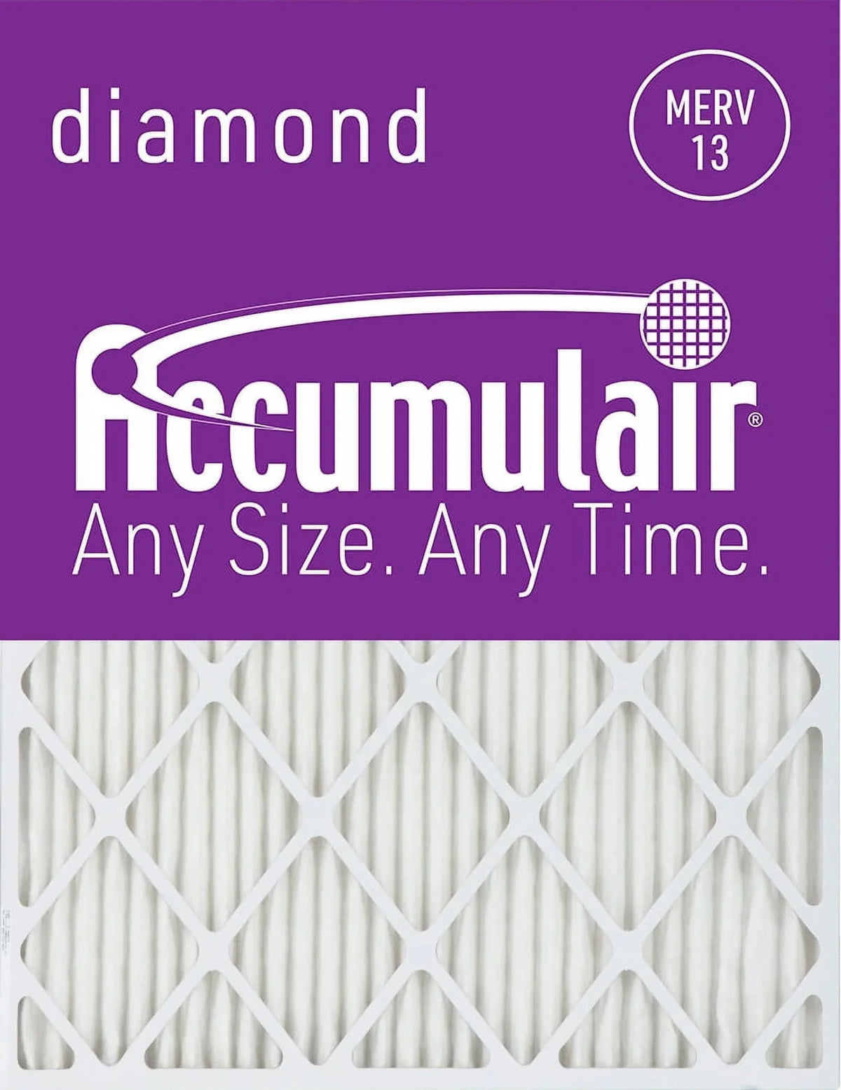 Accumulair Diamond 14x18x1 MERV 13 Air/Furnace Filters (6 pack)