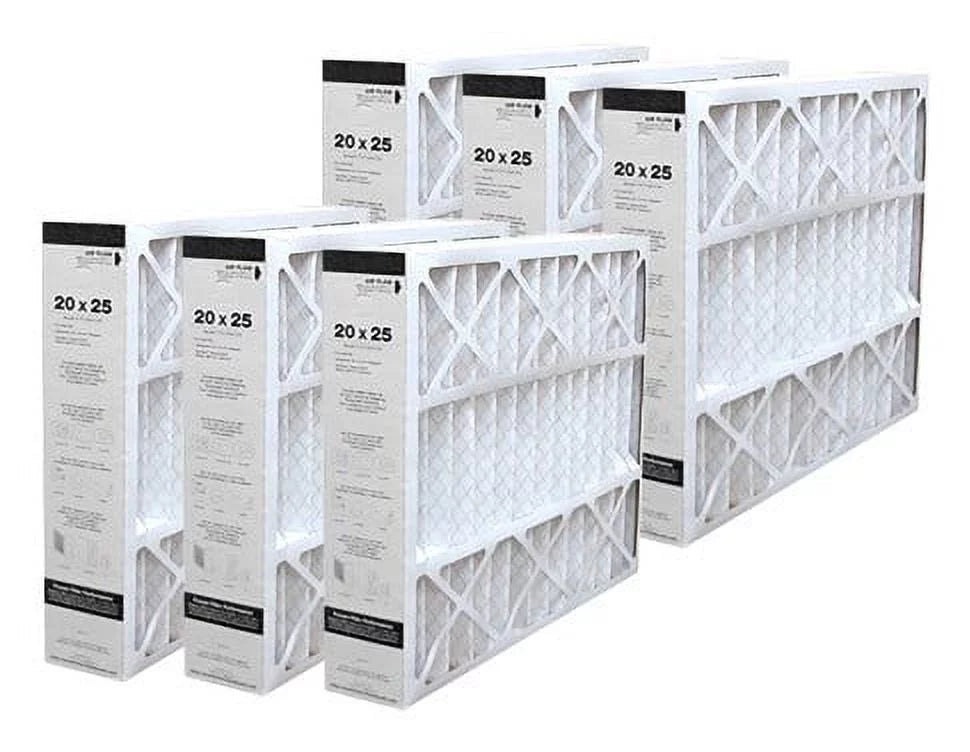 Replacement Air Filter For Honeywell FC100A1037 20x25x4 HVAC MERV 8 (6 Pack)