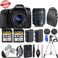 Canon Eos 80D DSLR Camera with 18-55mm STM Lens | Wrist Grip | Ext Battery -64GB Kit