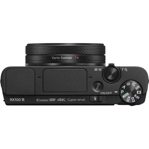 Sony Cyber-shot DSC-RX100 VI 20.1MP Digital Camera - 7PC Accessory Bundle