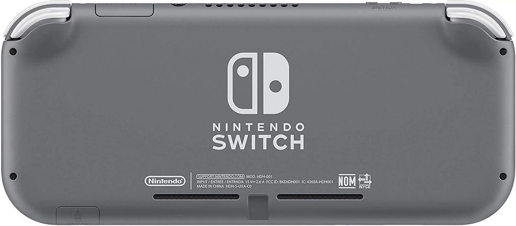 Restored Nintendo Switch Lite Gray With Power Cord (Refurbished)