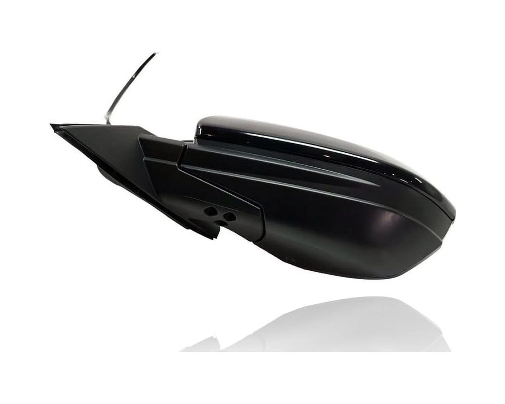Door Mirror - Compatible/Replacement for '19-21 Honda Insight LX - Powered, Heated Without Side View Camera, Midnight Cover - Left Hand - Driver - 76258TXMA01ZA