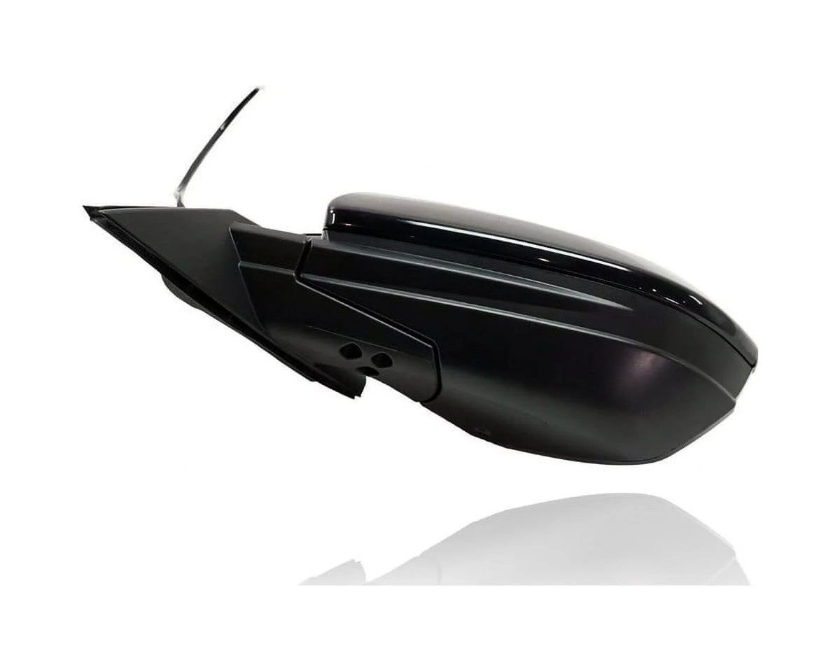 Door Mirror - Compatible/Replacement for '19-21 Honda Insight LX - Powered, Heated Without Side View Camera, Midnight Cover - Left Hand - Driver - 76258TXMA01ZA