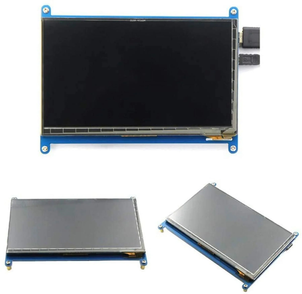 Treedix 7 Inch Capacitive Touch Screen LCD Display Monitor HDMI Module 1024x600 Compatible with Raspberry Pi 3B+/4B