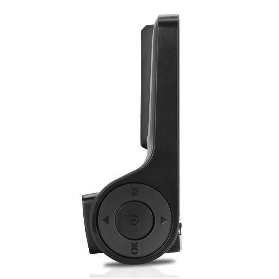MNCD410T Full HD Front and Rear View 4" LCD Screen Dash Camera with 3-Channel Recording, Onyx