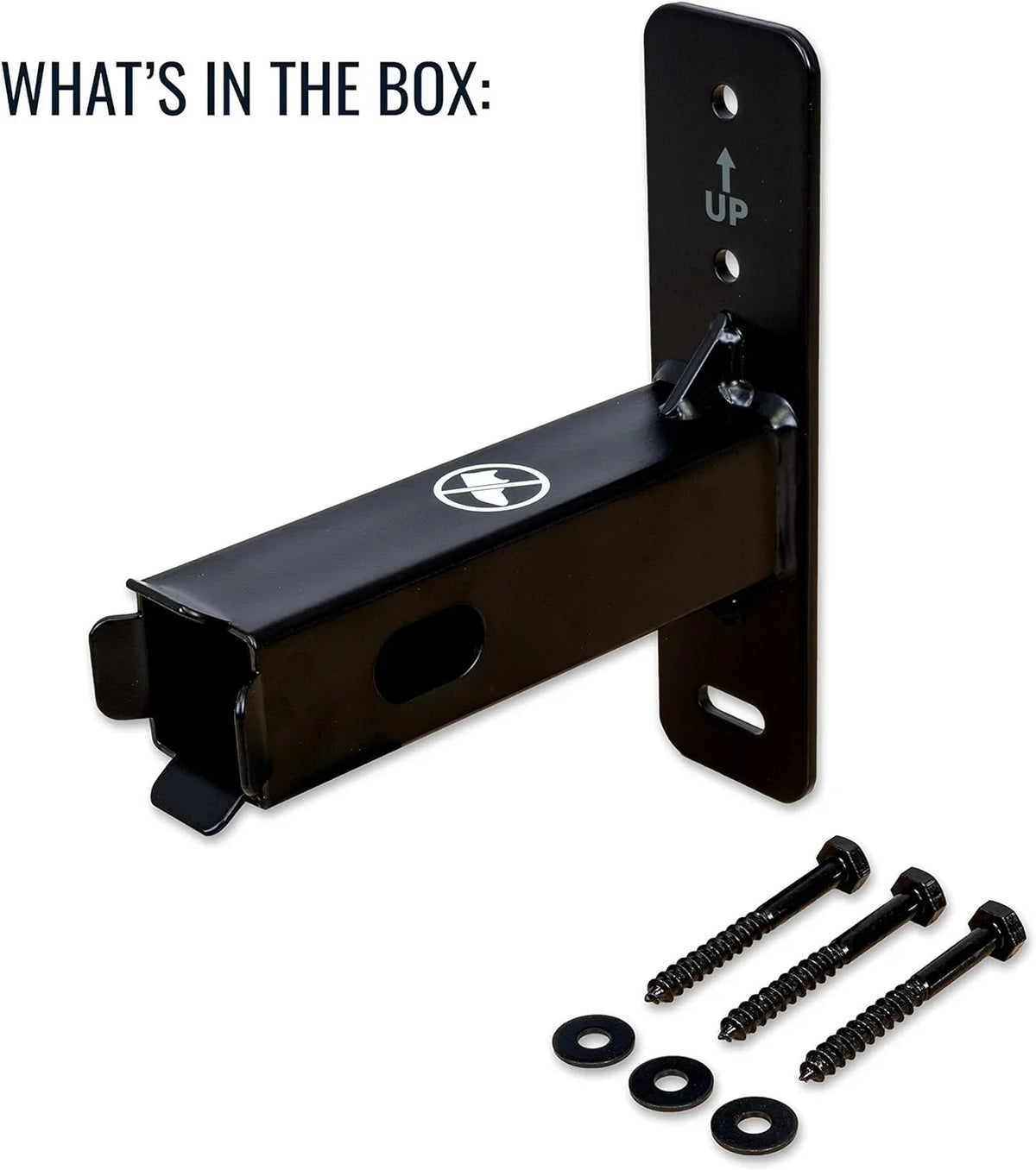 Storeyourboard Hitch Wall Mount, Bike And Cargo Rack Hanging Garage Organizer, Trailer Hitch Receiver Storage, Holds Max 175 Lbs (1.25 Unit