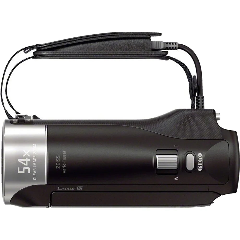 Sony HDRCX405 HD Video Recording Handycam Camcorder Bundle with 32GB Micro SD Memory Card Mini Tripod Travel Case Spare Battery Charger HDMI Cable and More